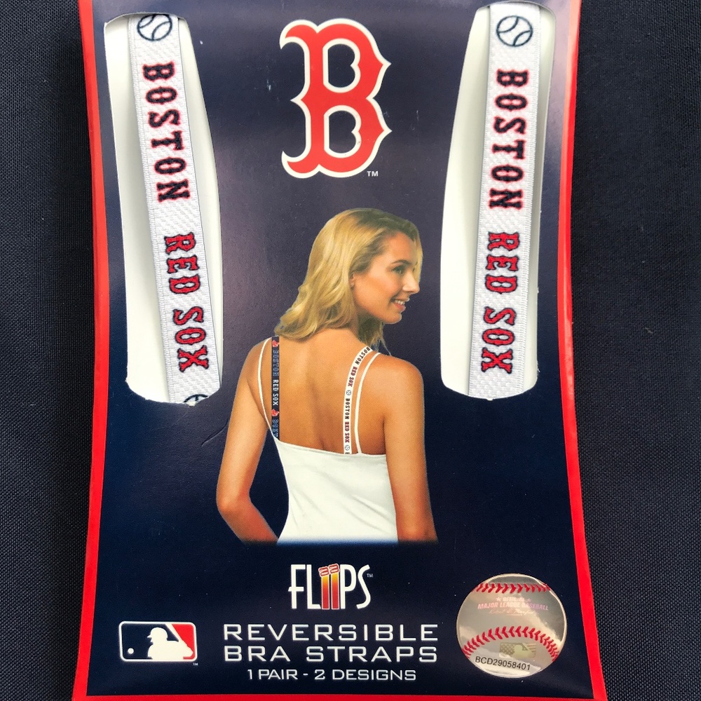 Boston Red Socks Reversible Bra Straps